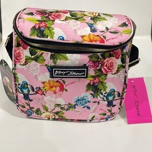 NWT Betsy Johnson Insulated Cube Lunch Tote